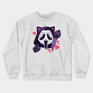 This is your valentine the Ghostface killer! Crewneck Sweatshirt